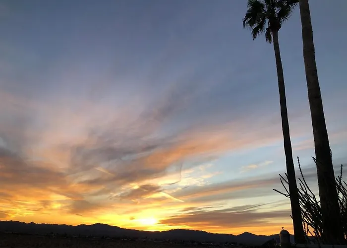 Gorgeous Sunset And Desert Views In Topock