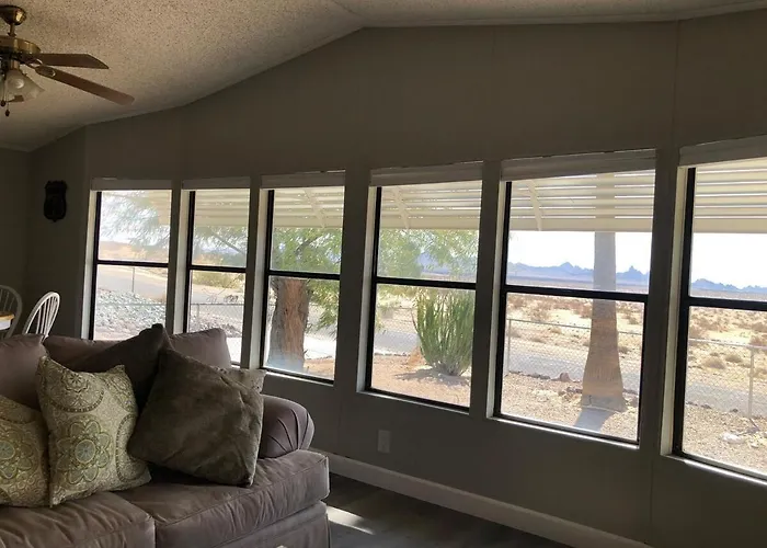 Gorgeous Sunset And Desert Views In